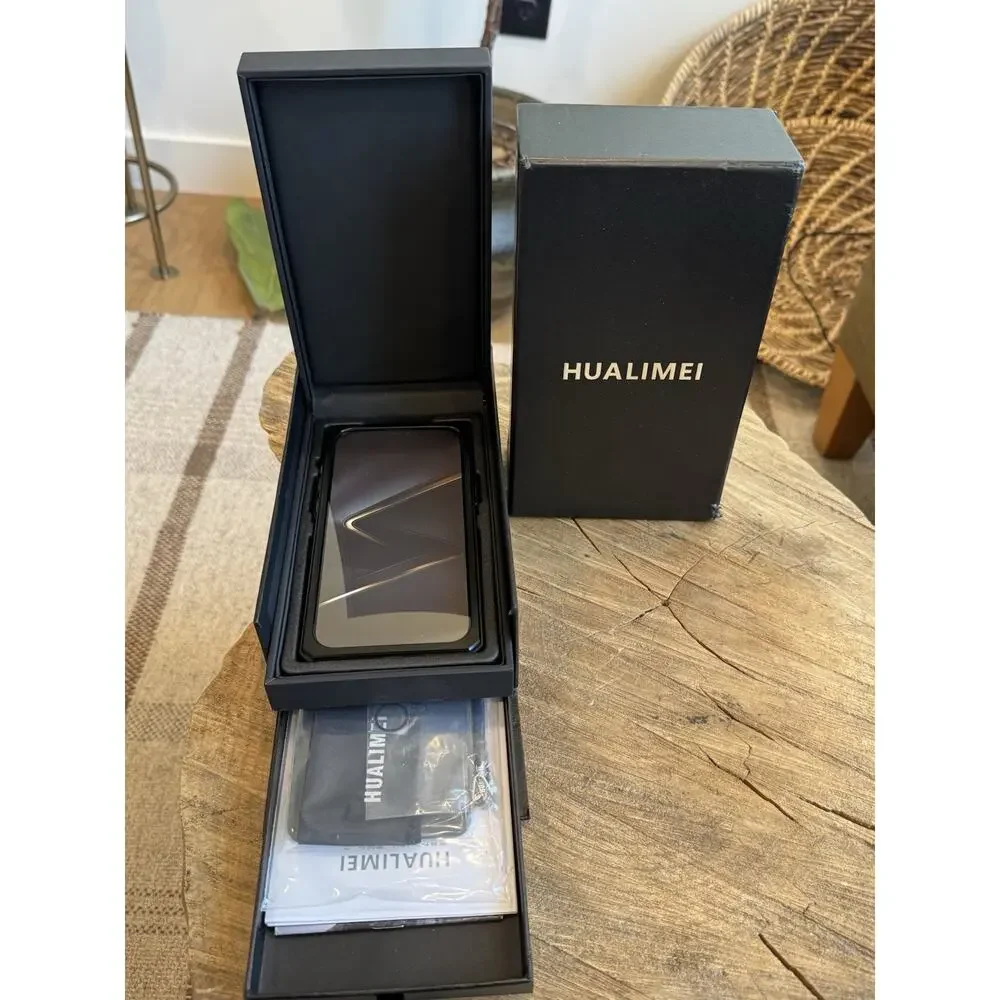 Hualimei Metal Carbon Fiber Phone Case I Phone 15 Pro Max Black